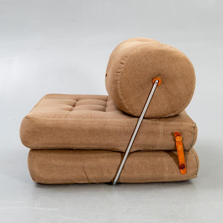 Gillis Lundgren, armchair / daybed, fabric, "Tight", IKEA, 1970s.