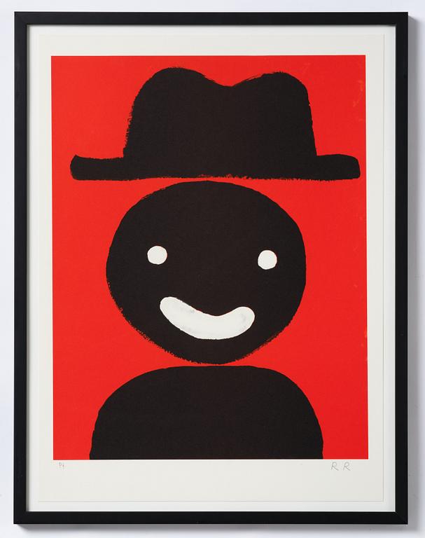 Roger Risberg, Man with a hat.