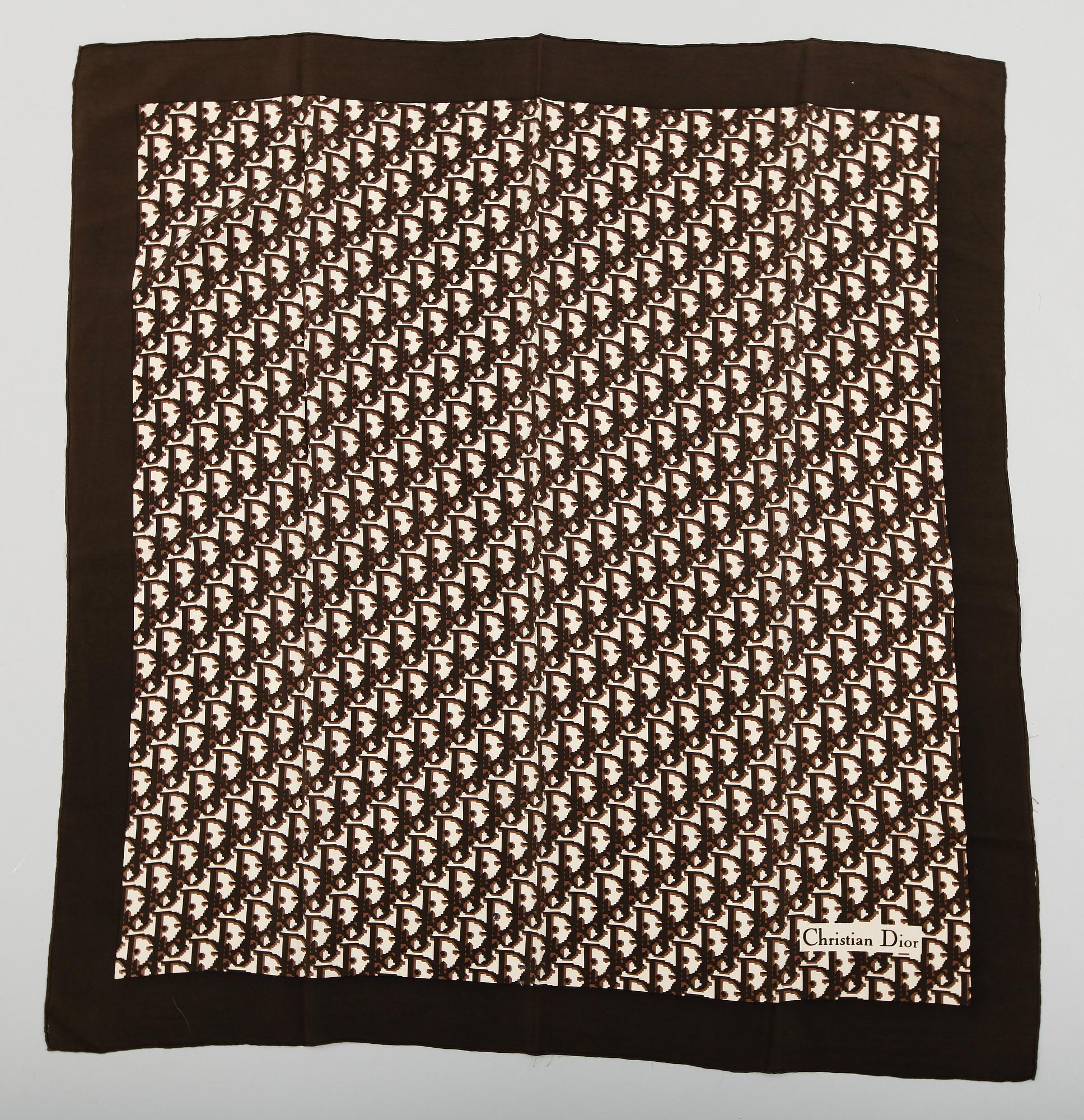 SCARVES, 3 st, Christian Dior.