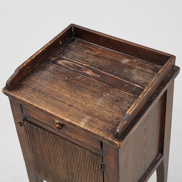 Nattduksbord, 1800-tal.
