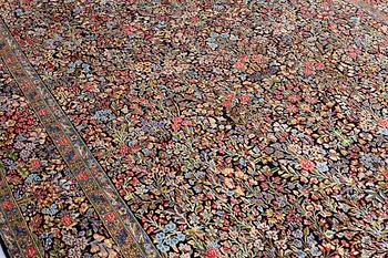 A CARPET, Kirman, ca 405 x 308 cm.