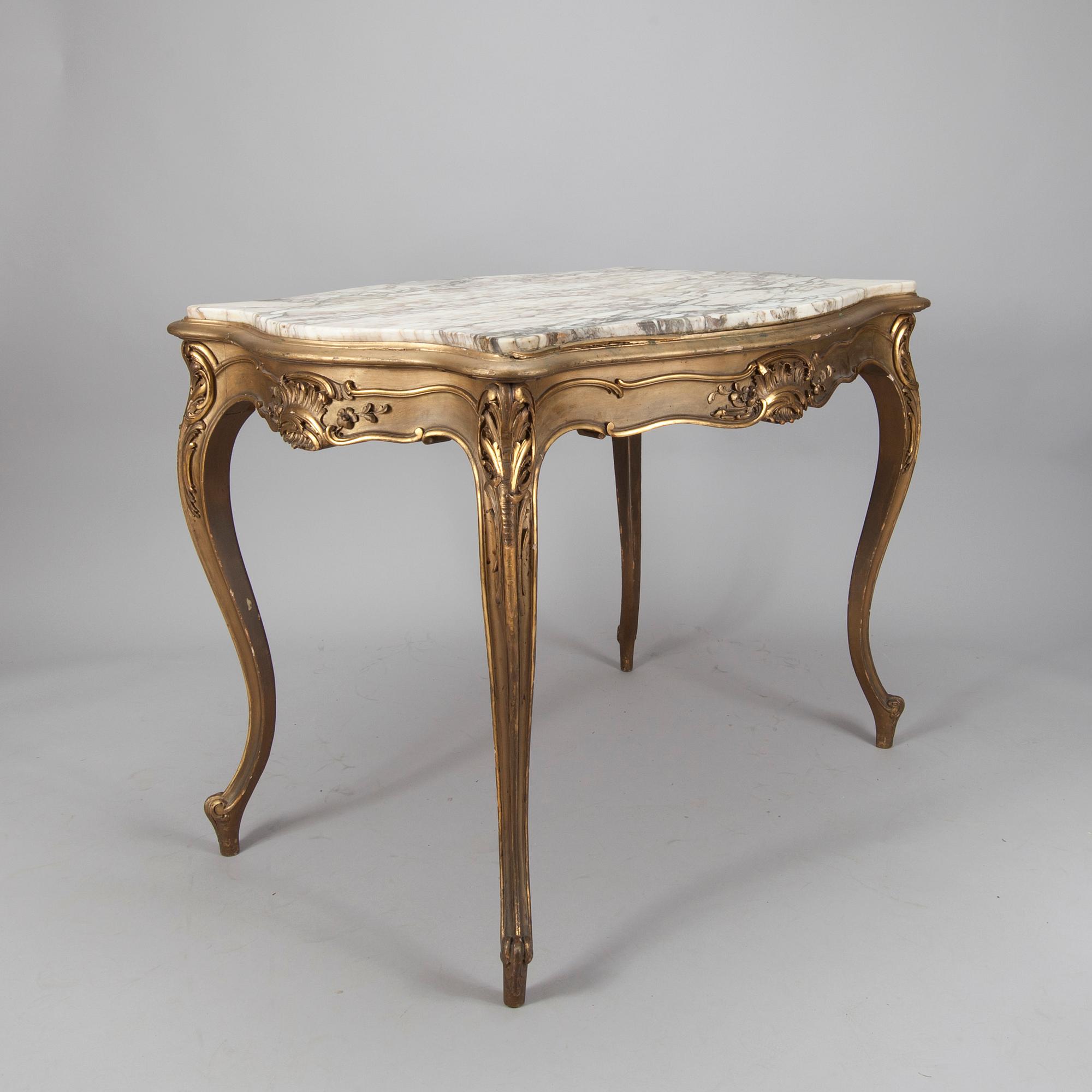 BORD, rokokostil, sekelskiftet 1800/1900.