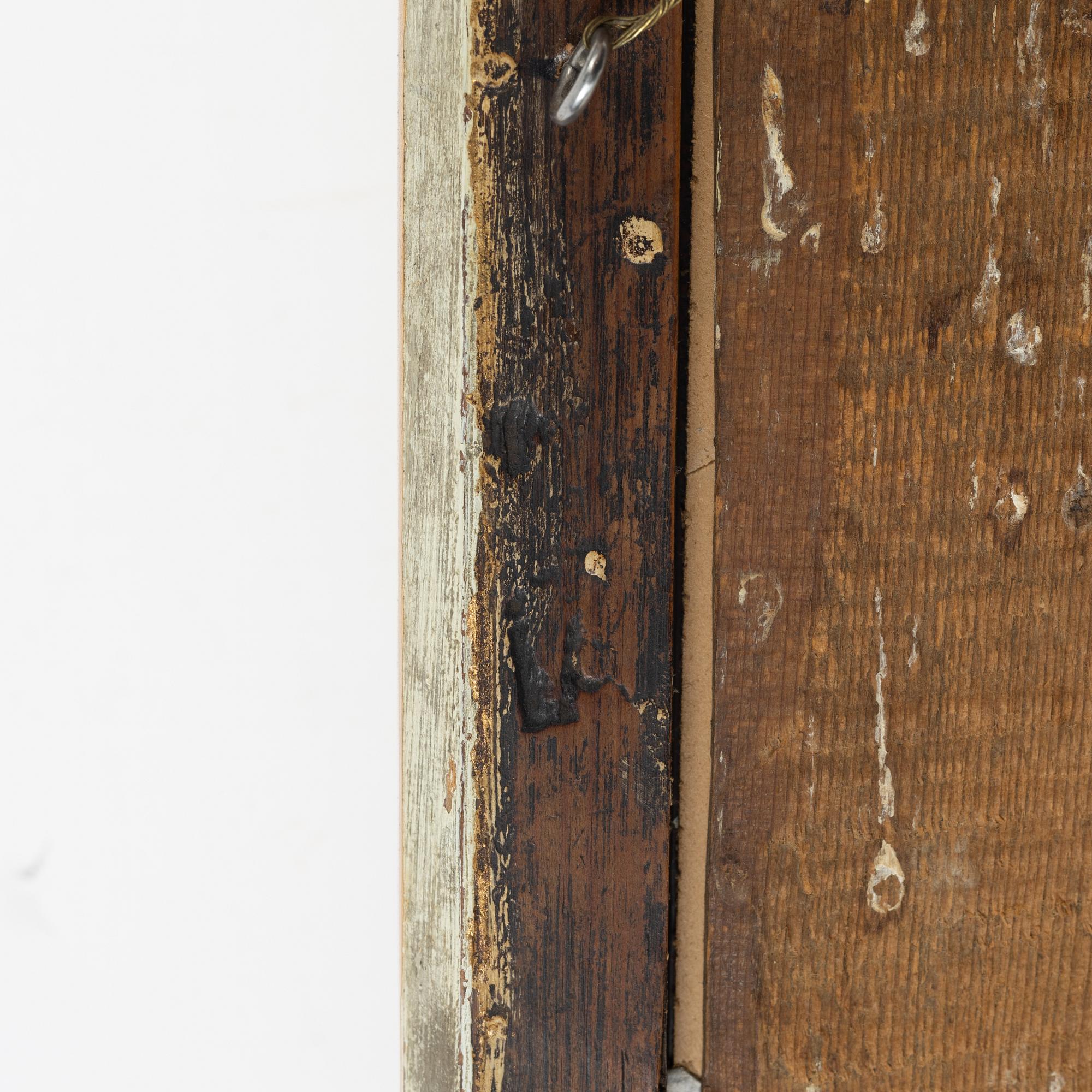 Spegel, Stockholmsarbete i rokoko av Johan Åkerblad (mästare i Stockholm 1758-1799).