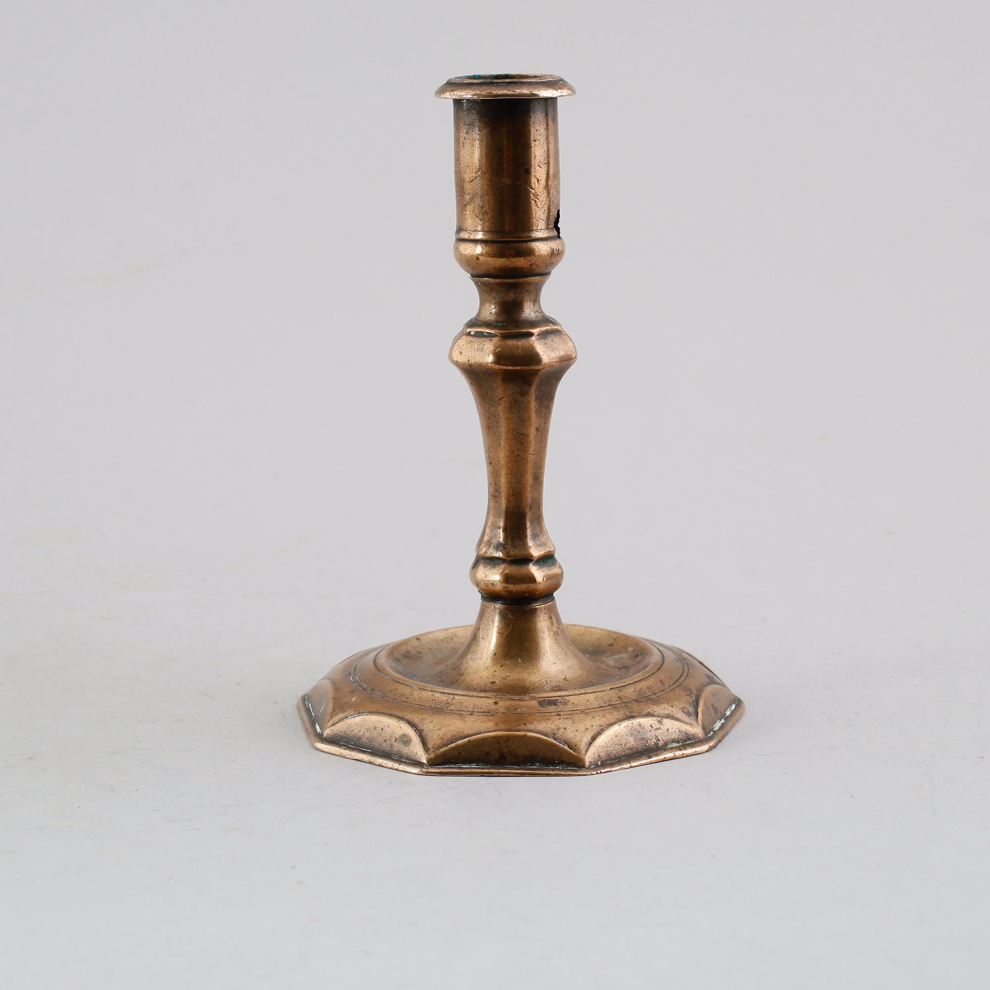 LJUSSTAKE, barock, 1700-tal.