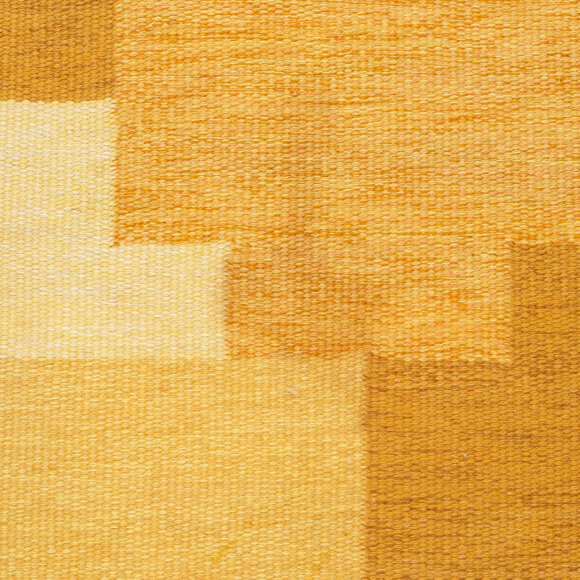 Ingegerd Silow, rug, flat weave, signed IS, approx. 280 x 190 cm.