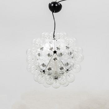 Achille Castiglioni, taklampa "Taraxacum S1" för Flos, italien. Formgiven 1988.