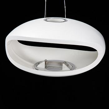 Luca Nichetto & Gianpetri Gai, a ceiling light, 'O Space', Foscarini, Italy.