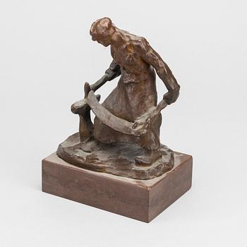 CHRISTIAN ERIKSSON, bronze, signed. Herman Bergman Stockholm.