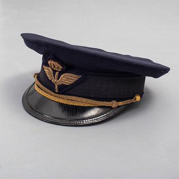 UNIFORMSDELAR svenska, för flygvapenofficer.