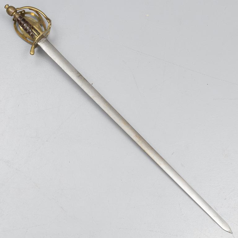 A Danish cavalry sword 1785 pattern.