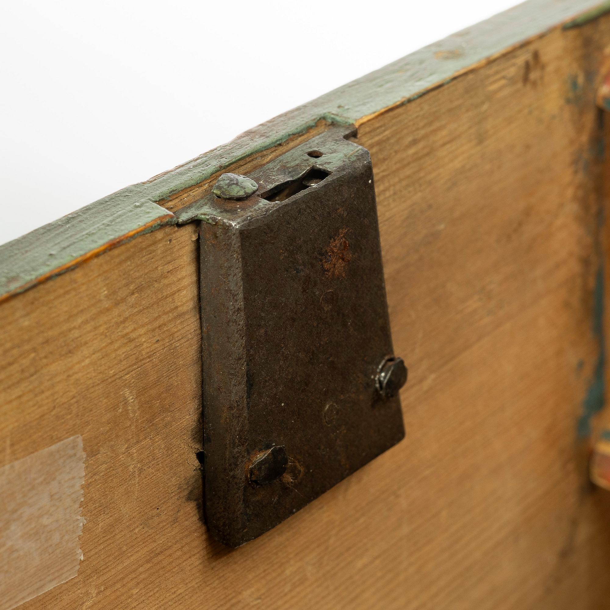 Box. Folk art, Jämtland, 18th/19th century.