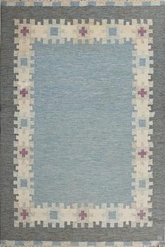 MATTA, rölakan, Ingegerd Silow, monogramsignerad, 235x166 cm, 1900-talets andra hälft.