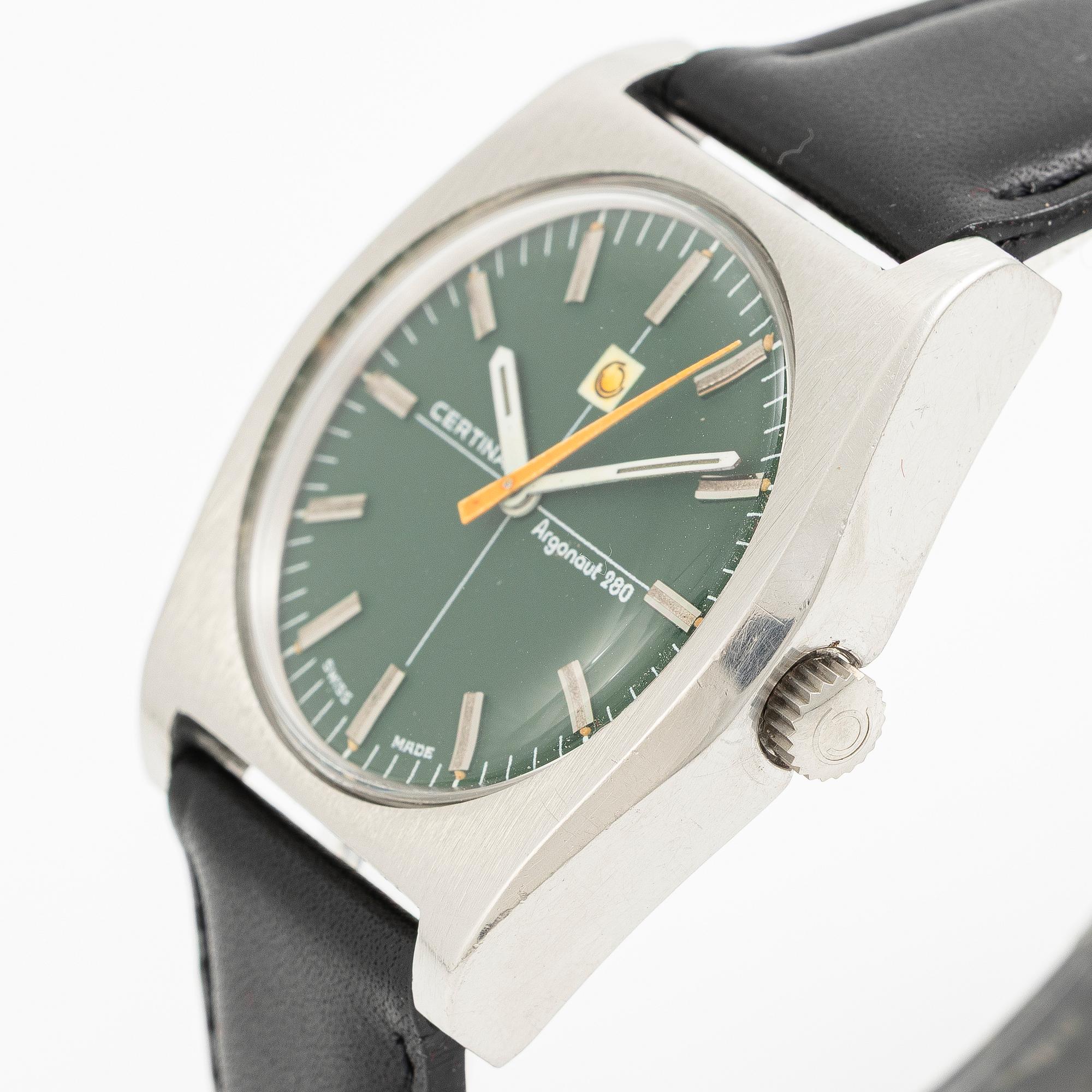 Certina, Argonaut 280, “No Reserve”, wristwatch, 36.5 mm.
