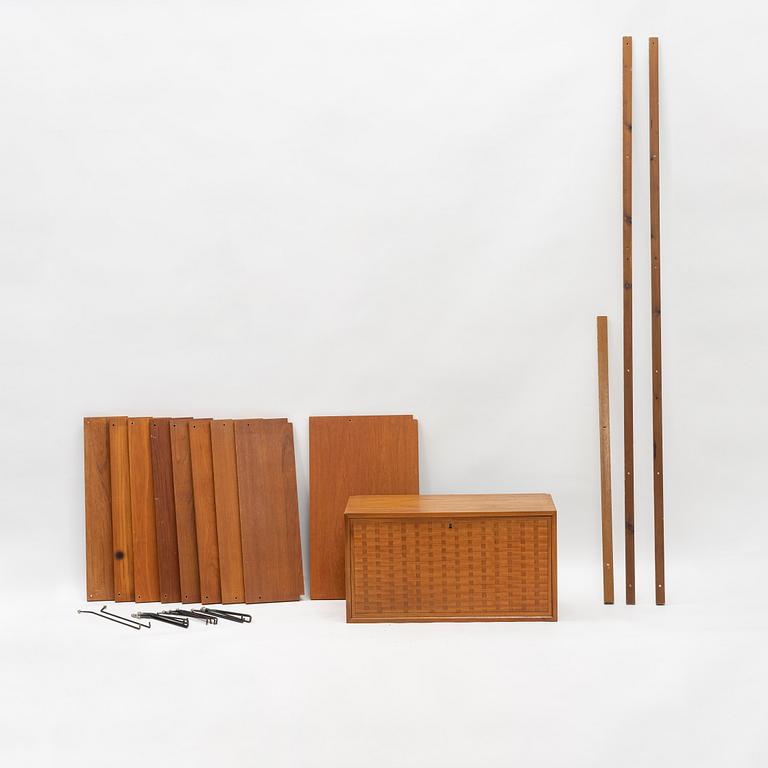 Poul Cadovius, a teak-veneered 'Royal system' shelving system, Denmark.