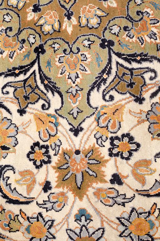 A rug, probably Najafabad, old, ca 370 x 263 cm.