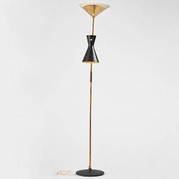 Asea, a Swedish Modern floor lamp model "E1781", Västerås, 1950s.