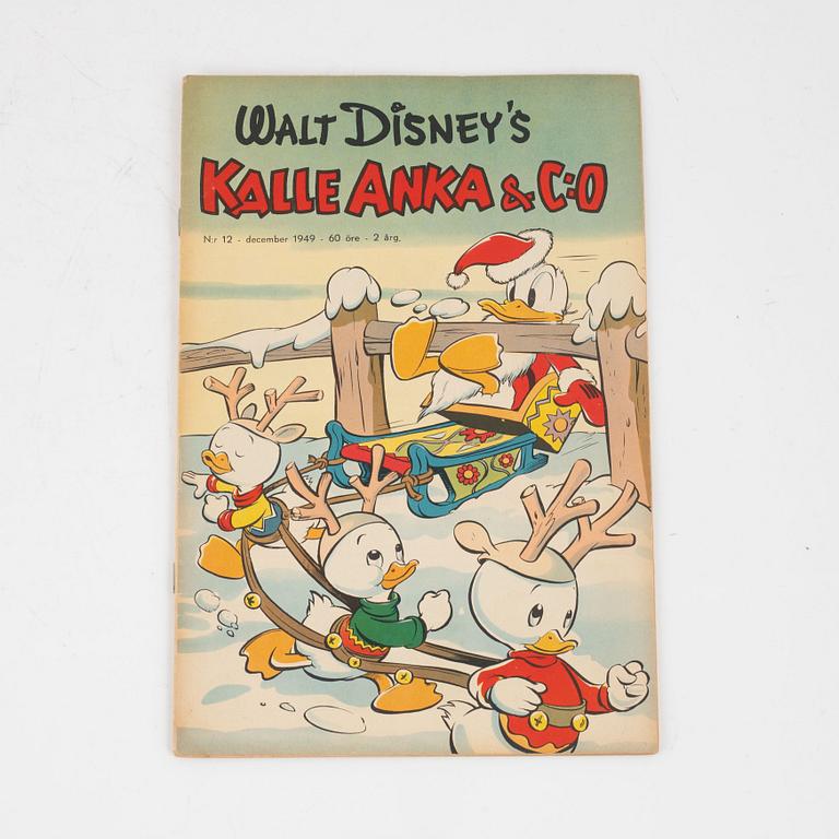 Comic book, "Kalle Anka & Co" No. 12, 1949.