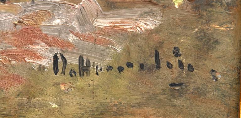 Olof Hermelin, månskenslandskap.