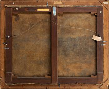 Jens Peder Pedersen, "En tørvemose. Motiv fra Fyn".