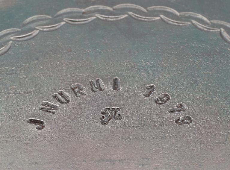 CHAMPAGNEKYLARE OCH LJUSSTAKE, järn, J Nurmi, 1979 och 1980.