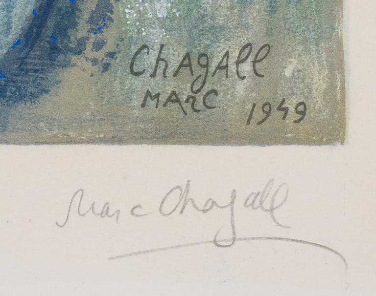 Marc Chagall Efter, "Les Coquelicots".