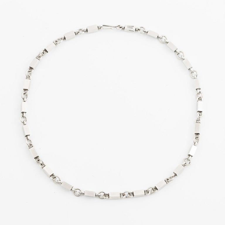 Wiwen Nilsson, a necklace, sterling silver, Lund 1974.