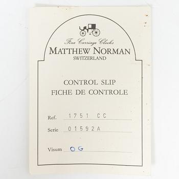 Reseur, Matthew Norman, Schweiz, 1900-talets andra hälft.