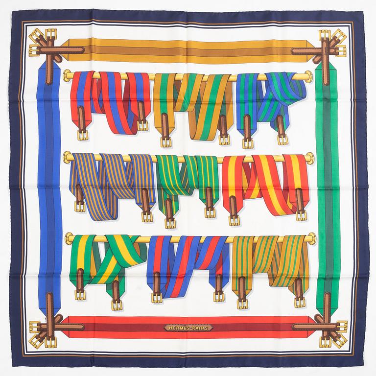Hermès, scarf, "Sangles".