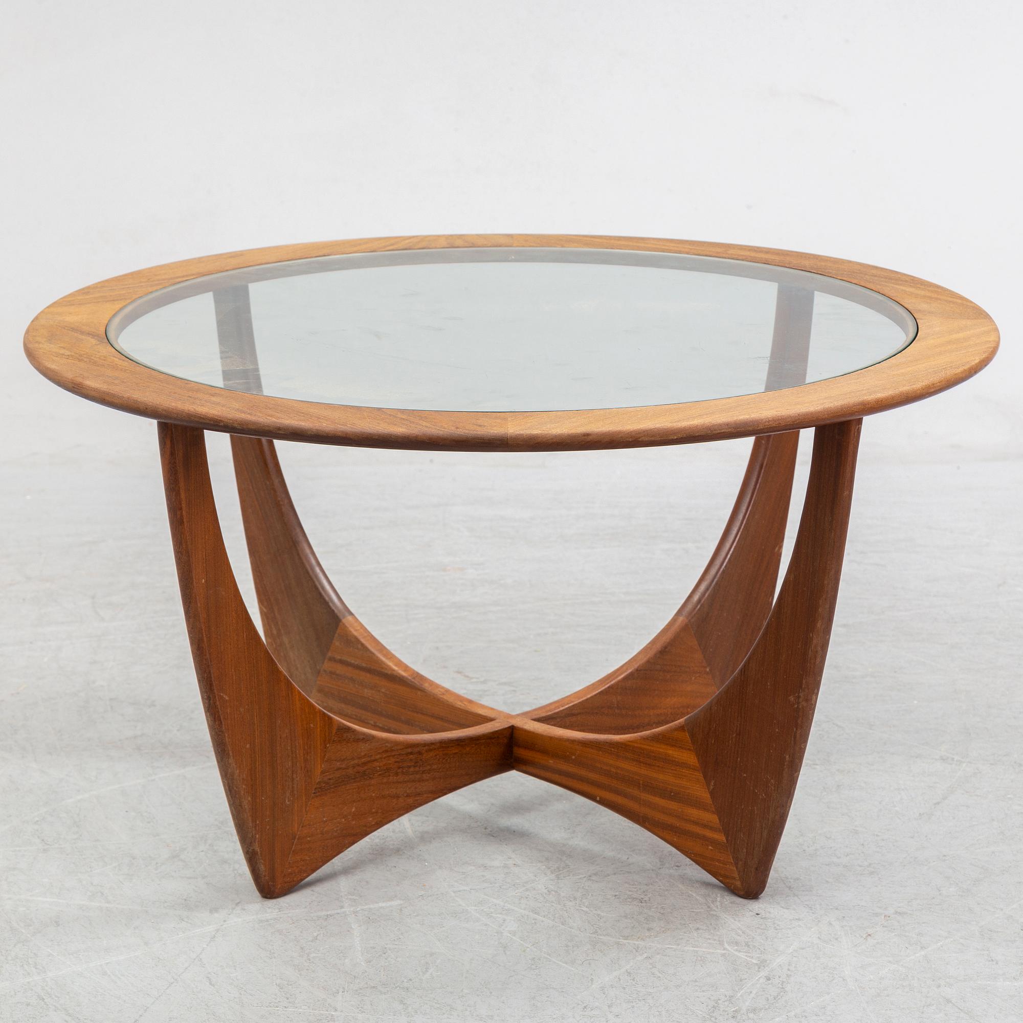 A British teak 'Astro' coffee table from G-Plan, 1960's.