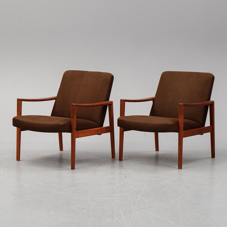 Fåtöljer, ett par, Ulferts Tibro, 1960/60-tal.