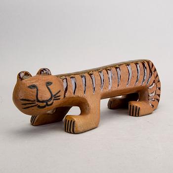 Lisa Larson, a signed stoneware figurine "Tiger".