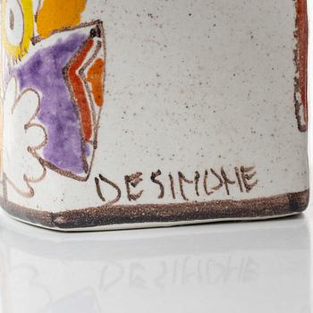 Vaser, 2 st, lergods, De Simone, Italien.