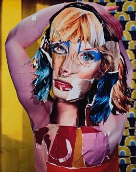 150. Daniel Gordon, "Portrait in Yellow and Blue", 2012.
