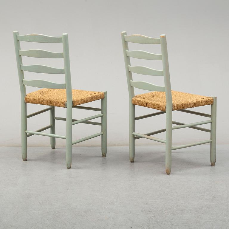 a set of 6 chairs by Gemla Diö.