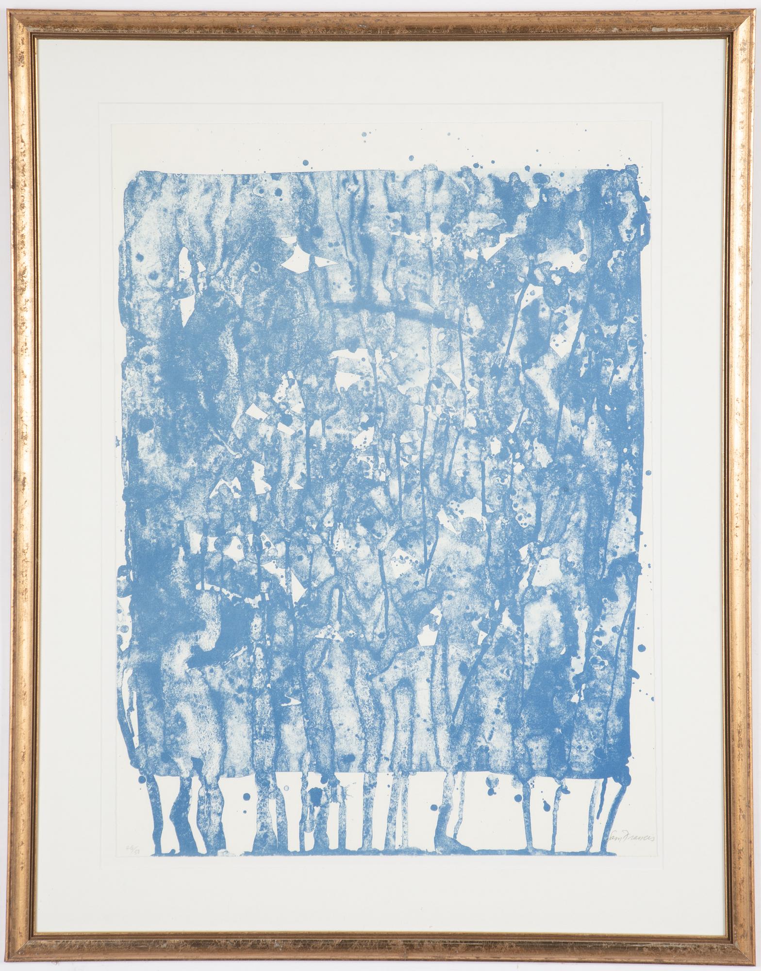 Sam Francis, Untitled (SF-351) ur Papierski Portfolio.