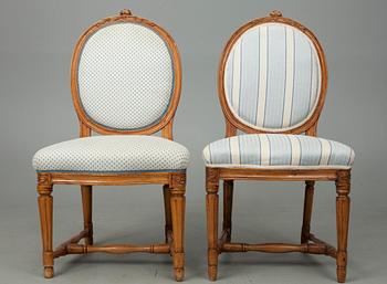 TUOLIPARI, kustavilaiset, toinen sign. Melchior Lundberg, 1700-luvun loppu.