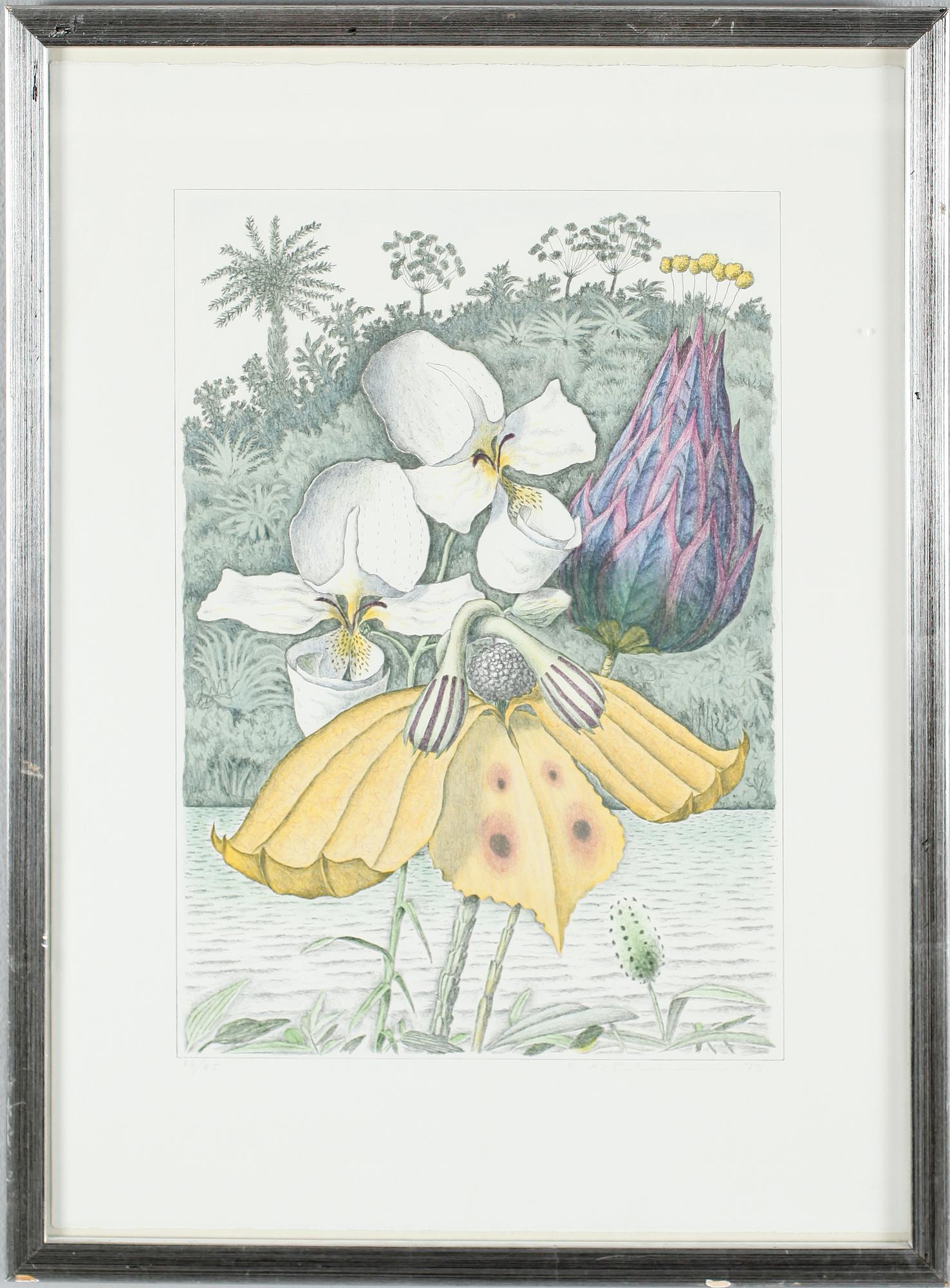 KARL AXEL PEHRSON, färglitografi, signerad och daterad -73, numerad 66/75.