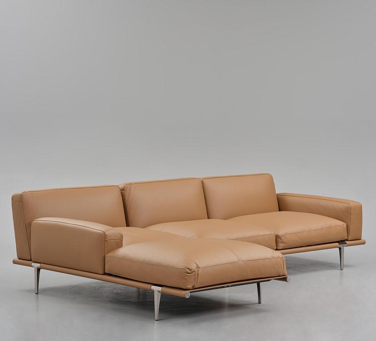 Ludovica Serafini & Roberto Palomba, a "Let it Be" sofa, Poltrona Frau, Italy, 2025.