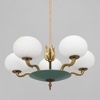 Paavo Tynell,a 1930s chandelier '1374/5 for Taito.