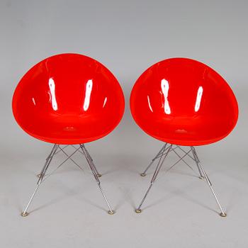 STOLAR, 1 par, "Eros", Philippe Starck för Kartell.