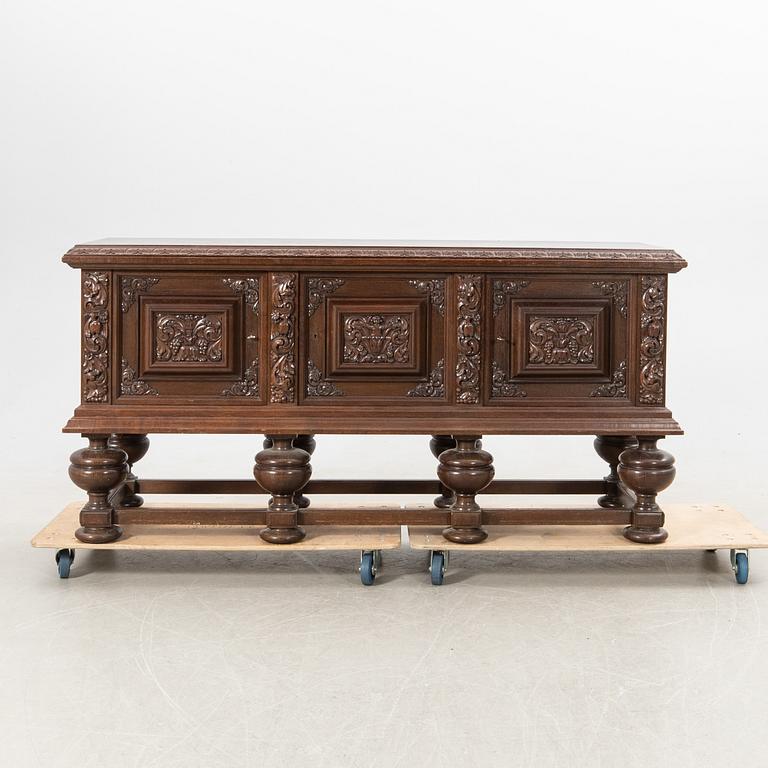 Sideboard Baroque style 1920s/30s Almgren & Plynning Helsingborg.