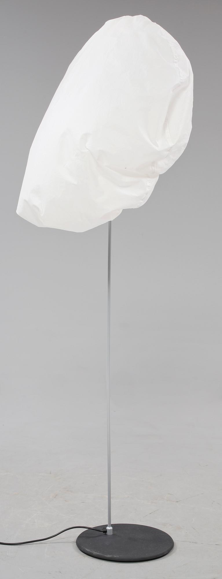 GOLVLAMPA, "Globlow", Snowcrash, Design Vesa Hinkola, Markus Nevalainen, Rane Vaskivuori, 1900-talets andra hälft.