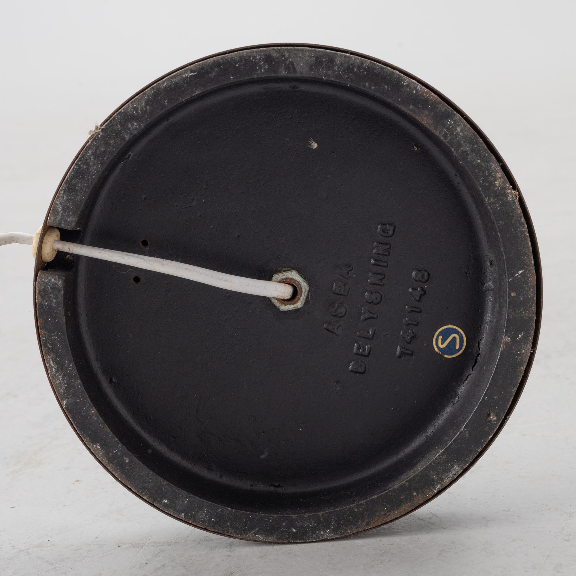 Asea, floor lamps, a pair, first half of the 20th century.