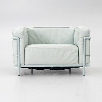 Le Corbusier (Charles-Édouard Jeanneret), Pierre Jeanneret & Charlotte Perriand, an 'LC3' armchair, Cassina, Italy, 1986.
