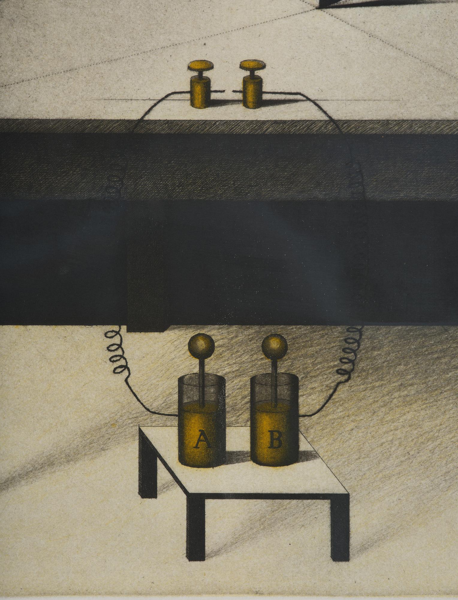 Friedrich Meckseper, Untitled from: "Hommage aux Prix Nobel" (The Nobel Prize Portfolio).