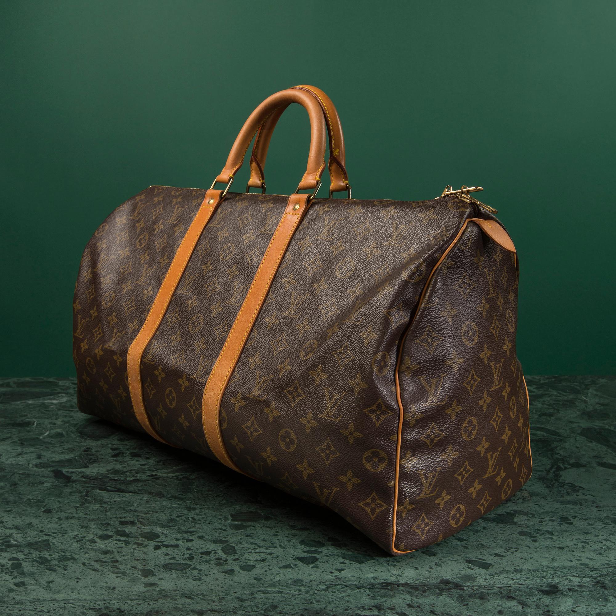 VÄSKA / WEEKENDBAG, "Keepall 50", Louis Vuitton.