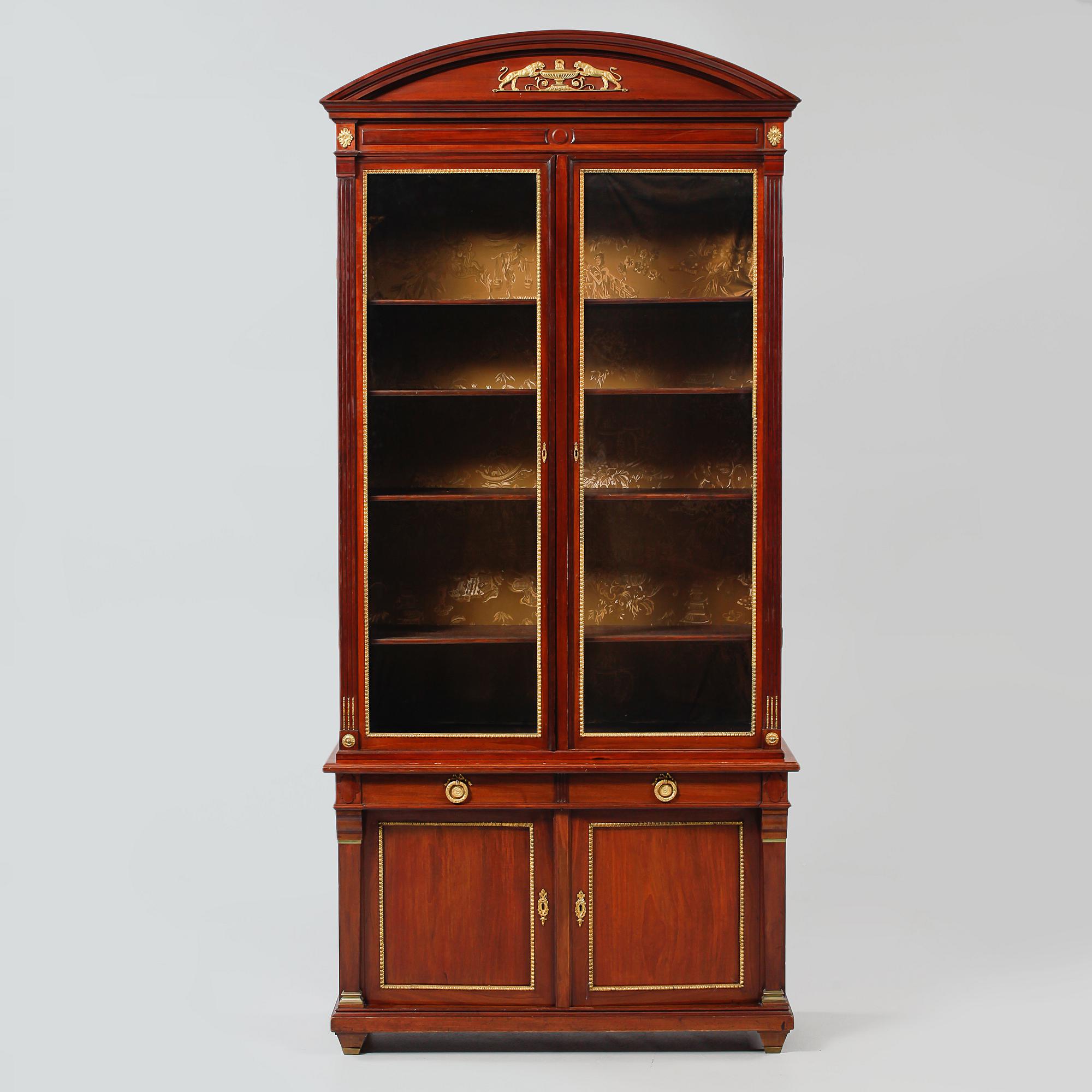 BOKSKÅP,directoire-stil, 1900-talets första hälft.