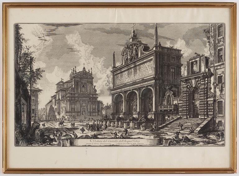 Giovanni Battista Piranesi, Ur "Vedute di Roma".