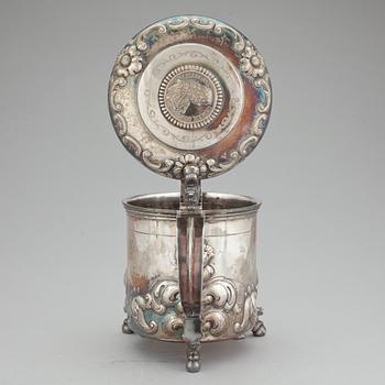 STOP, silver, CG Hallberg, Stockholm, 1945. Vikt ca 1047 gram.