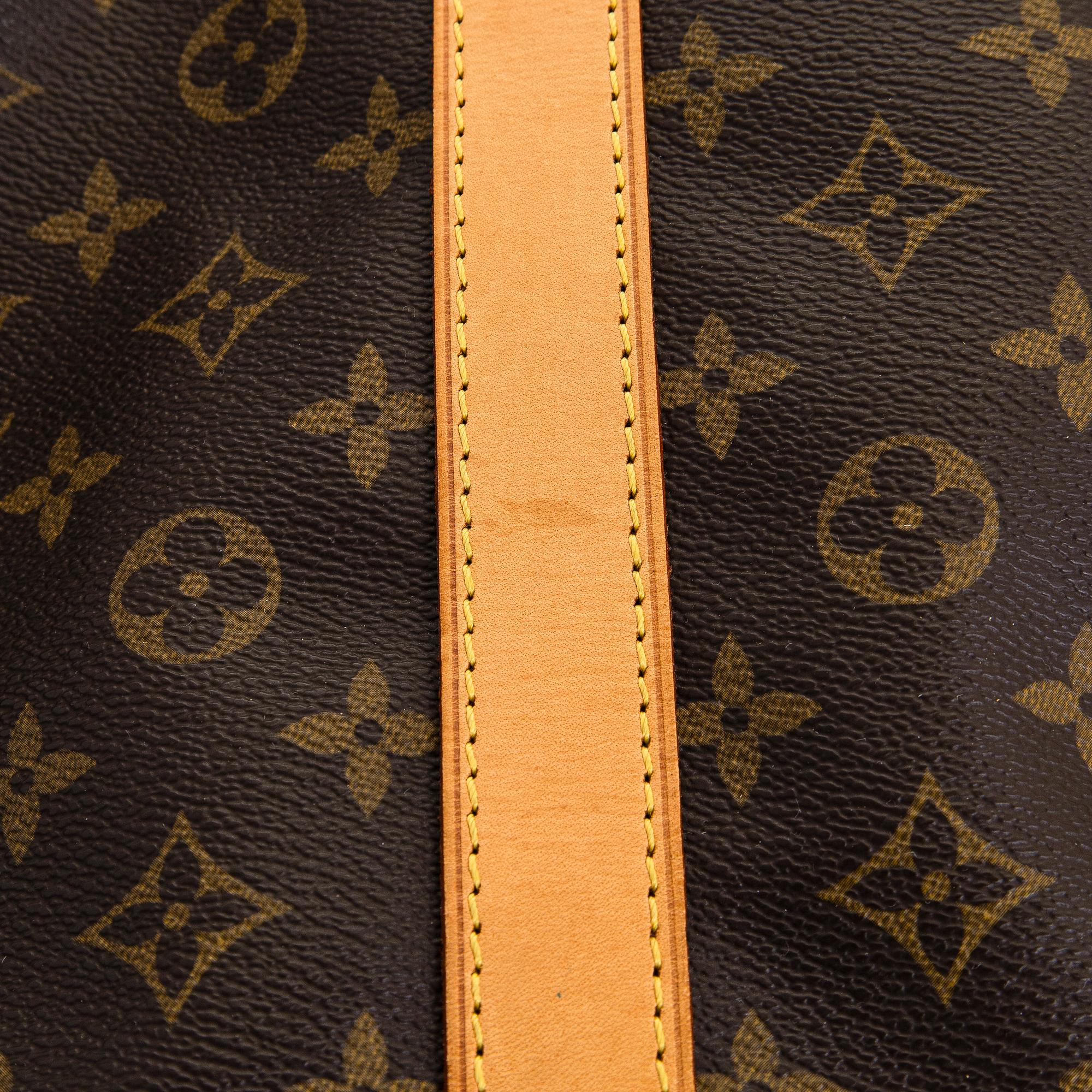 Louis Vuitton, a Monogram Canvas 'Keepall 55 Bandouliere' bag.